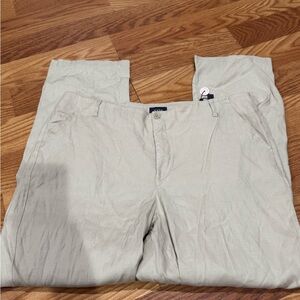 NYDJ Women's Light Khaki Chinos